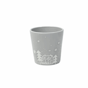 screen printing glaze finish flower pot