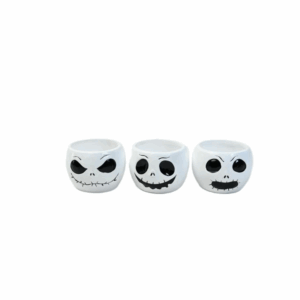 halloween ghost flower pot s/3
