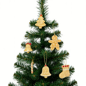 christmas gingerbread hanging ornament