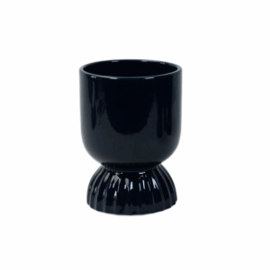 dolomite flower pot base in fish tail design